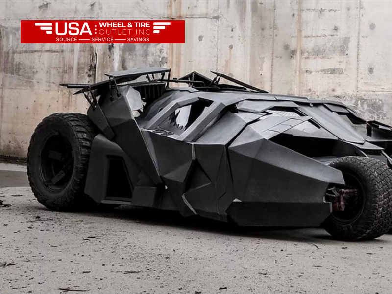 The Dark Knight's Tumbler – The Tumbler’s wheels in the movie Redefining the Batmobile