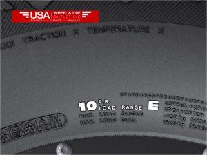 Tire Load Range XL Rating